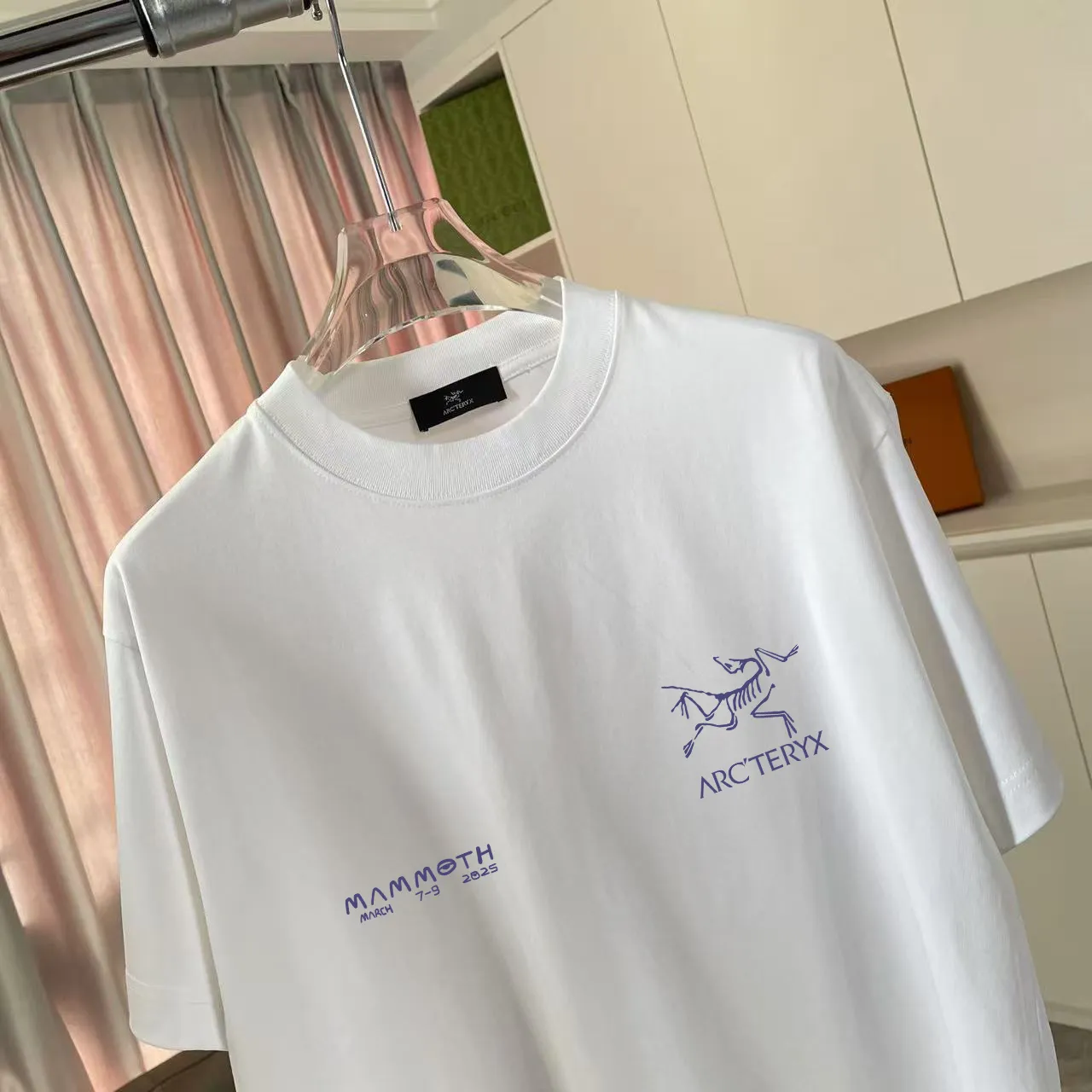 ARC'TERYX* 2025 New Arrival logo t g Same Style Size：S M L XL XXL ：Black White Blue Gray